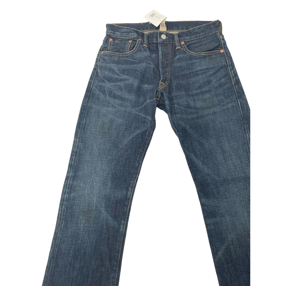 RRL Men's Jeans Slim Straight Indigo Selvedge Denim 29x32